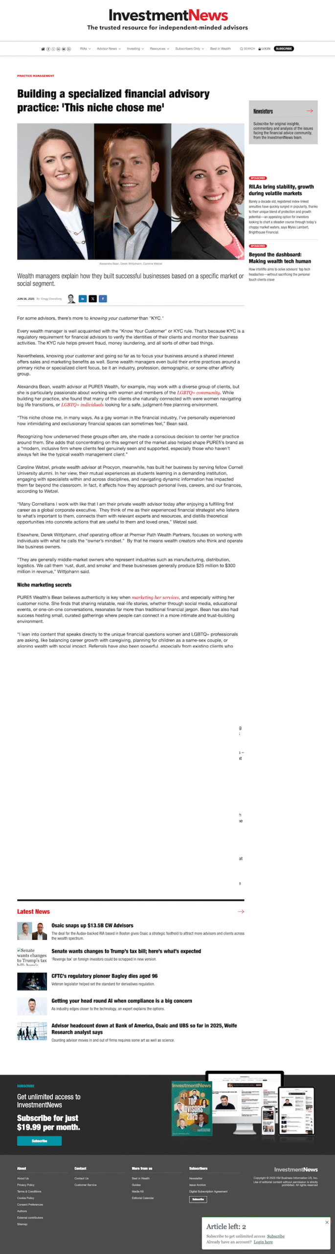 INVESTMENT NEWS 6JUN25 ARTICLE min