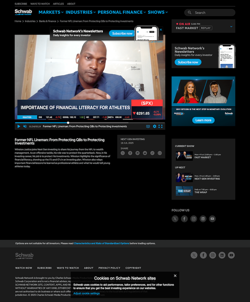 SCHWAB NETWORK 18JUL25 ARTICLE 1 min