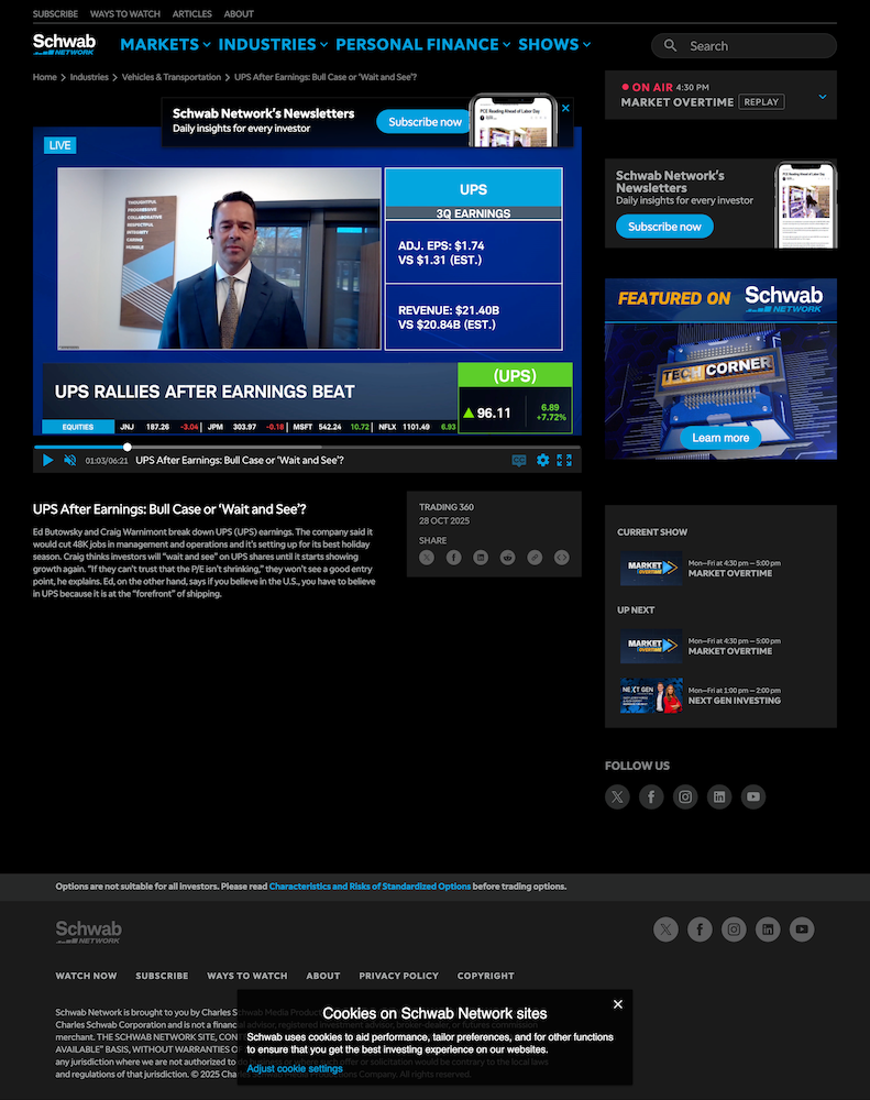 SCHWAB NETWORK 28OCT25 ARTICLE