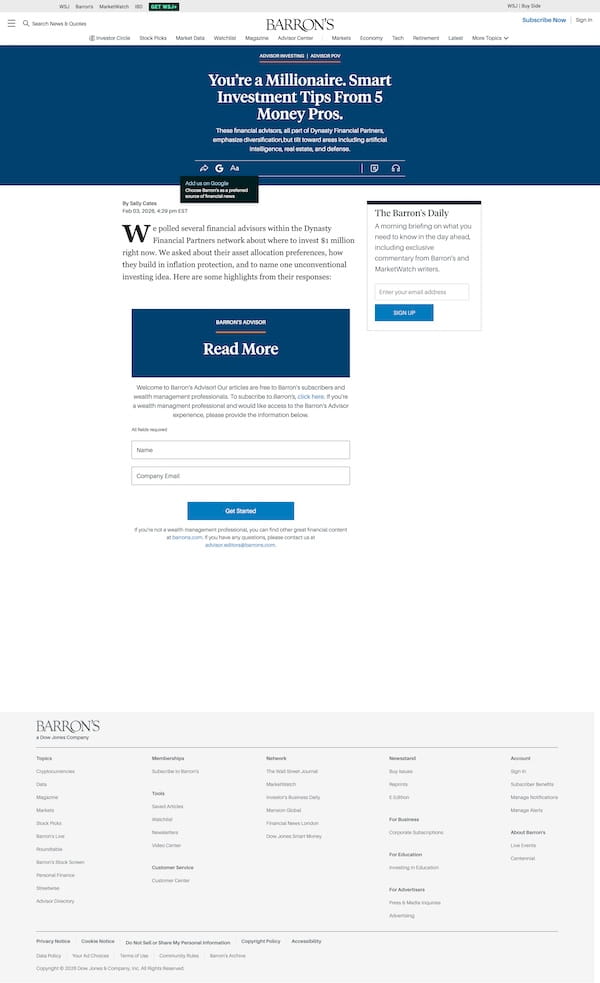 BARRONS 3FEB25 ARTICLE