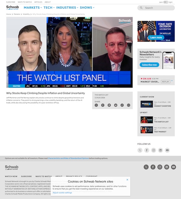 SCHWAB NETWORK 13AUG26 article